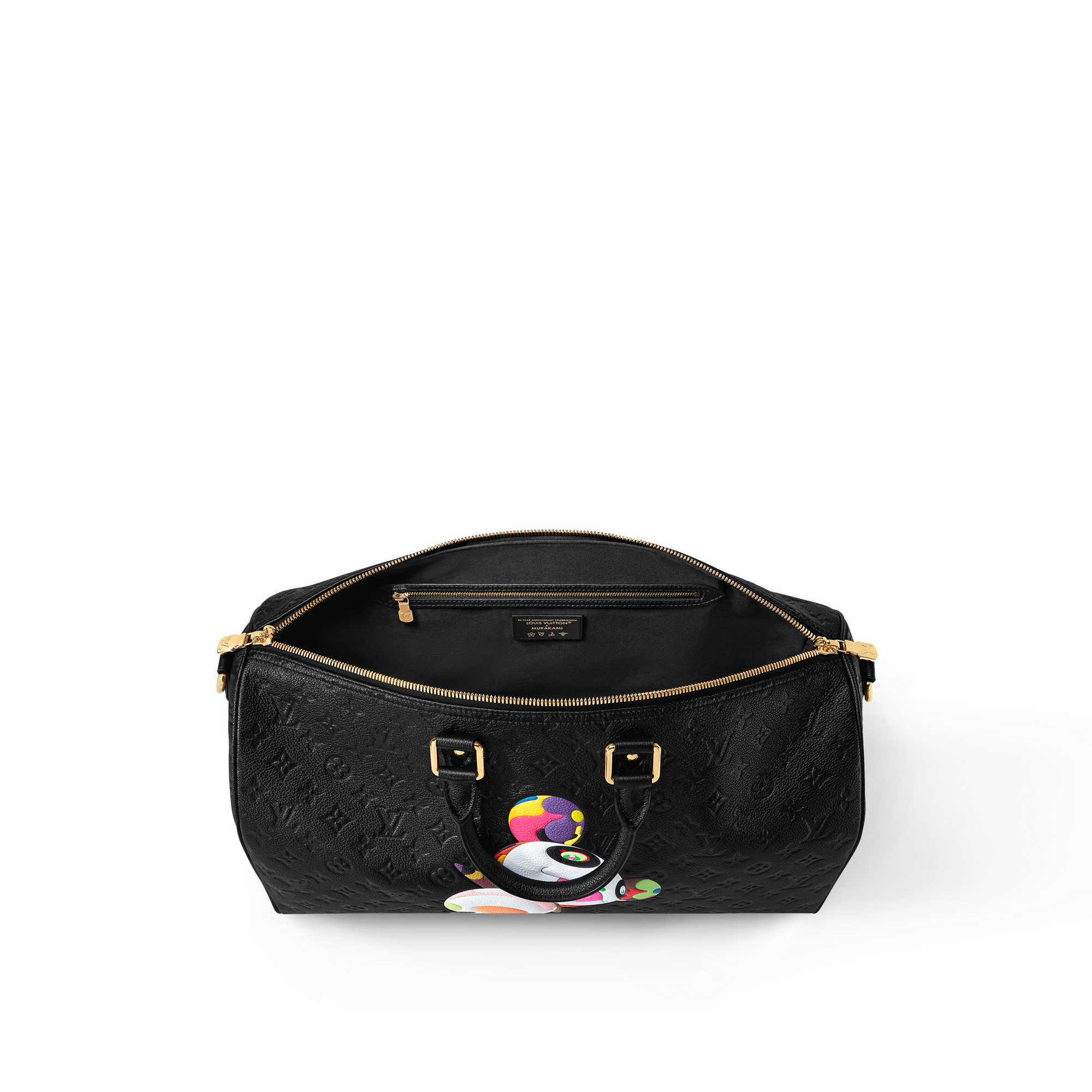 LV x TM Keepall Bandoulière 45 Pelle Monogram Empreinte Uomo Bags Tutte le collezioni | LOUIS VUITTON (Zoom prodotto)